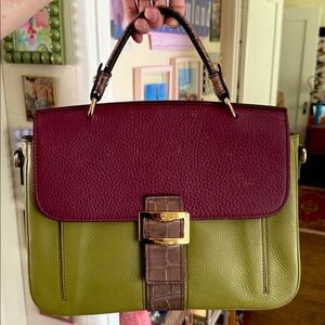 MCM limited edition leather handbag